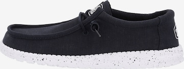 Mocassin HEY DUDE en bleu : devant