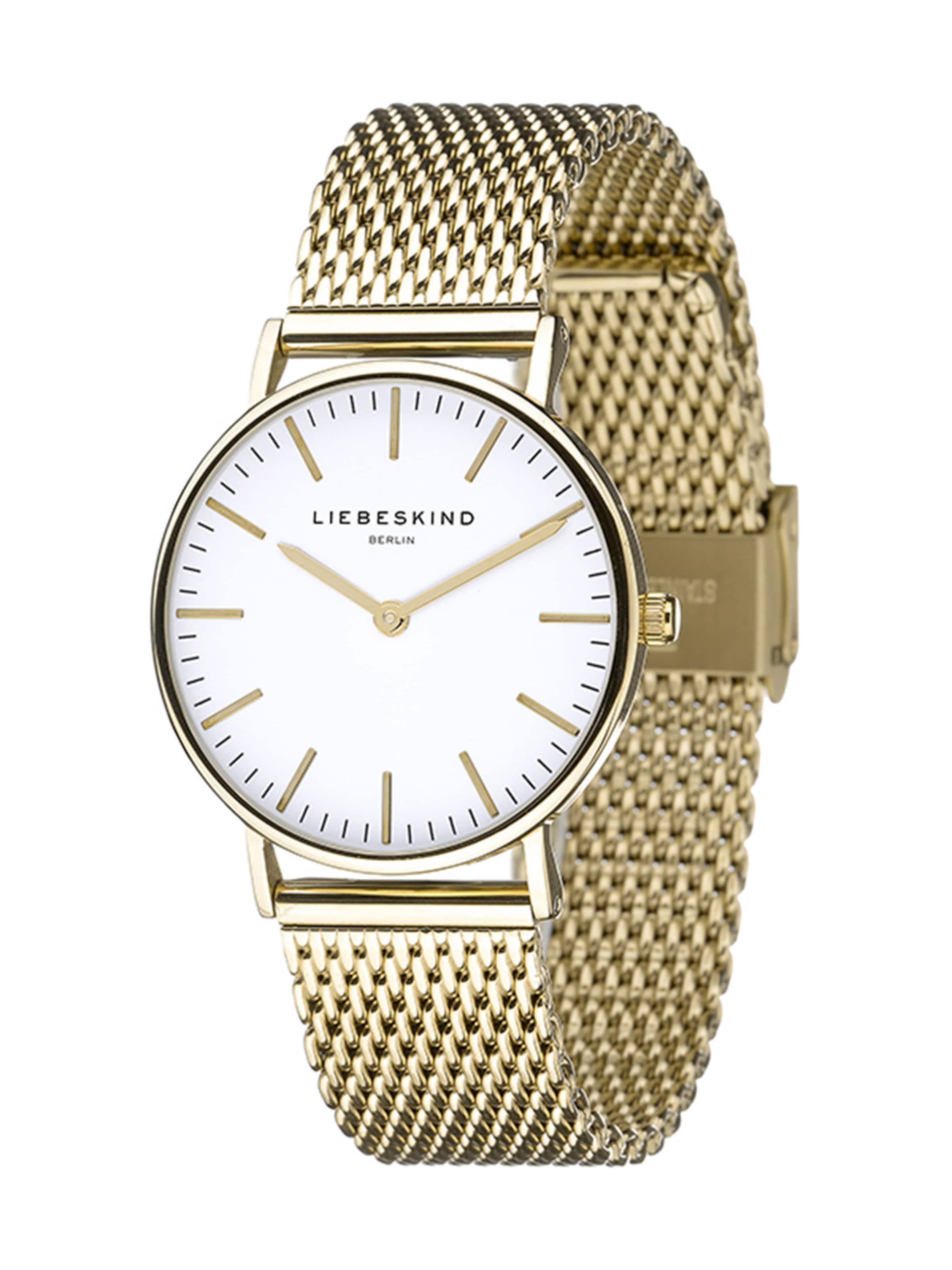 Liebeskind Berlin - Reloj analógico 'New Case' en oro