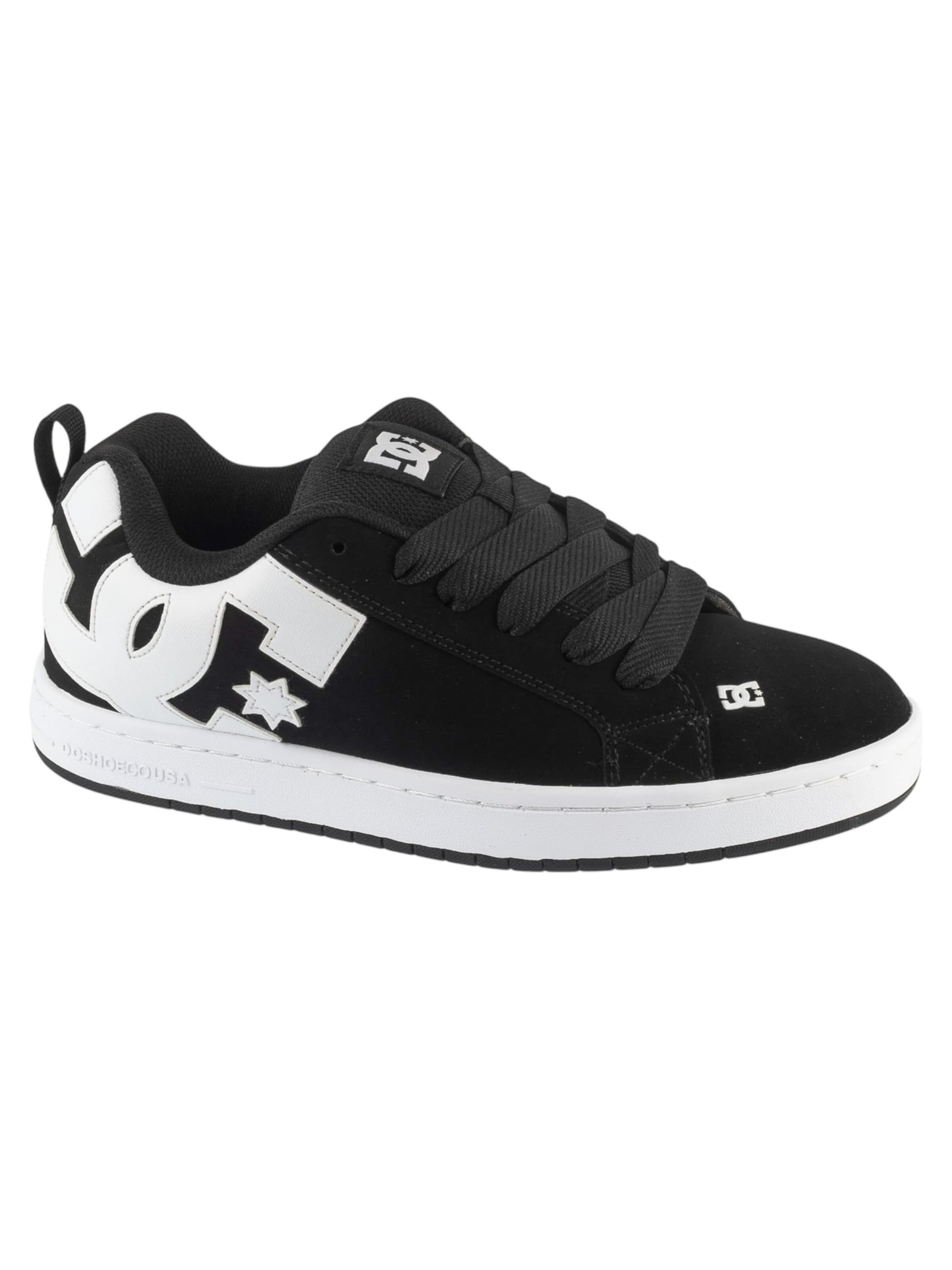DC Shoes Sneakers 'Court Graffik' in Black: front