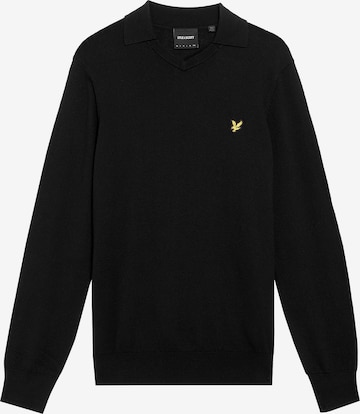 Lyle & Scott Sweater in Black: front