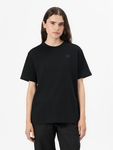 new balance Μπλουζάκι σε μαύρο: μπροστά