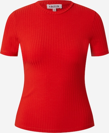 T-shirt 'Kader' EDITED en rouge : devant