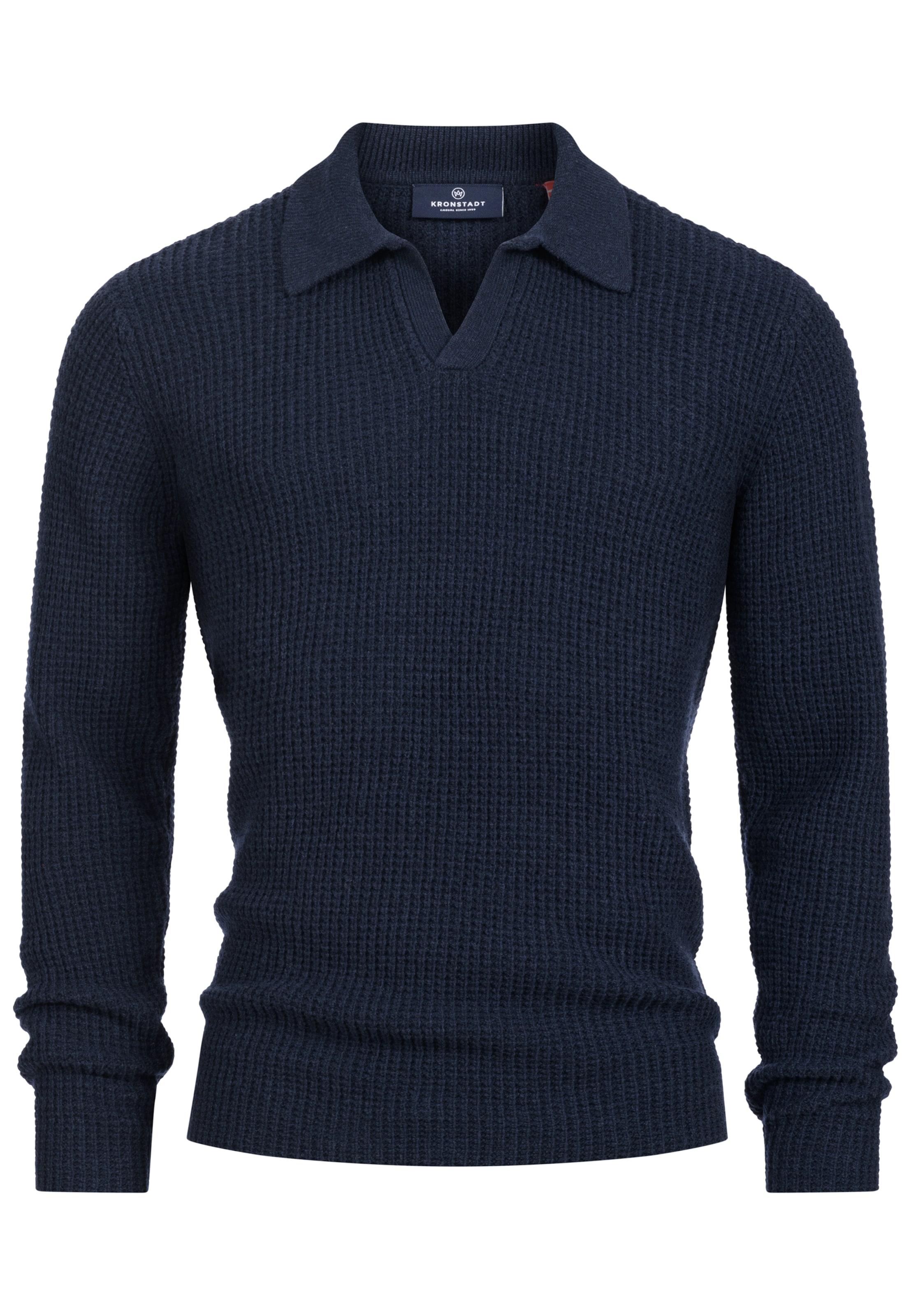 Pull-over ' Crombie' Kronstadt en bleu : devant