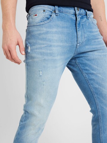 Regular Jeans 'AUSTIN SLIM TAPERED' de la Tommy Jeans pe albastru