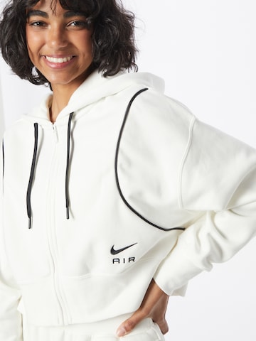 Nike Sportswear Sweatjacka i vit