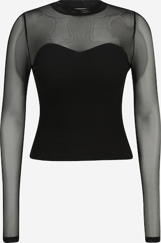 Noisy May Petite Skjorte 'STINE' i svart: forside