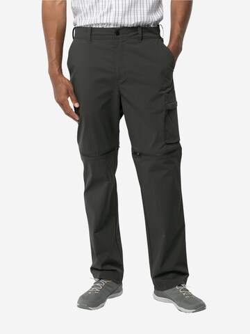 Regular Pantaloni outdoor de la JACK WOLFSKIN pe negru: față