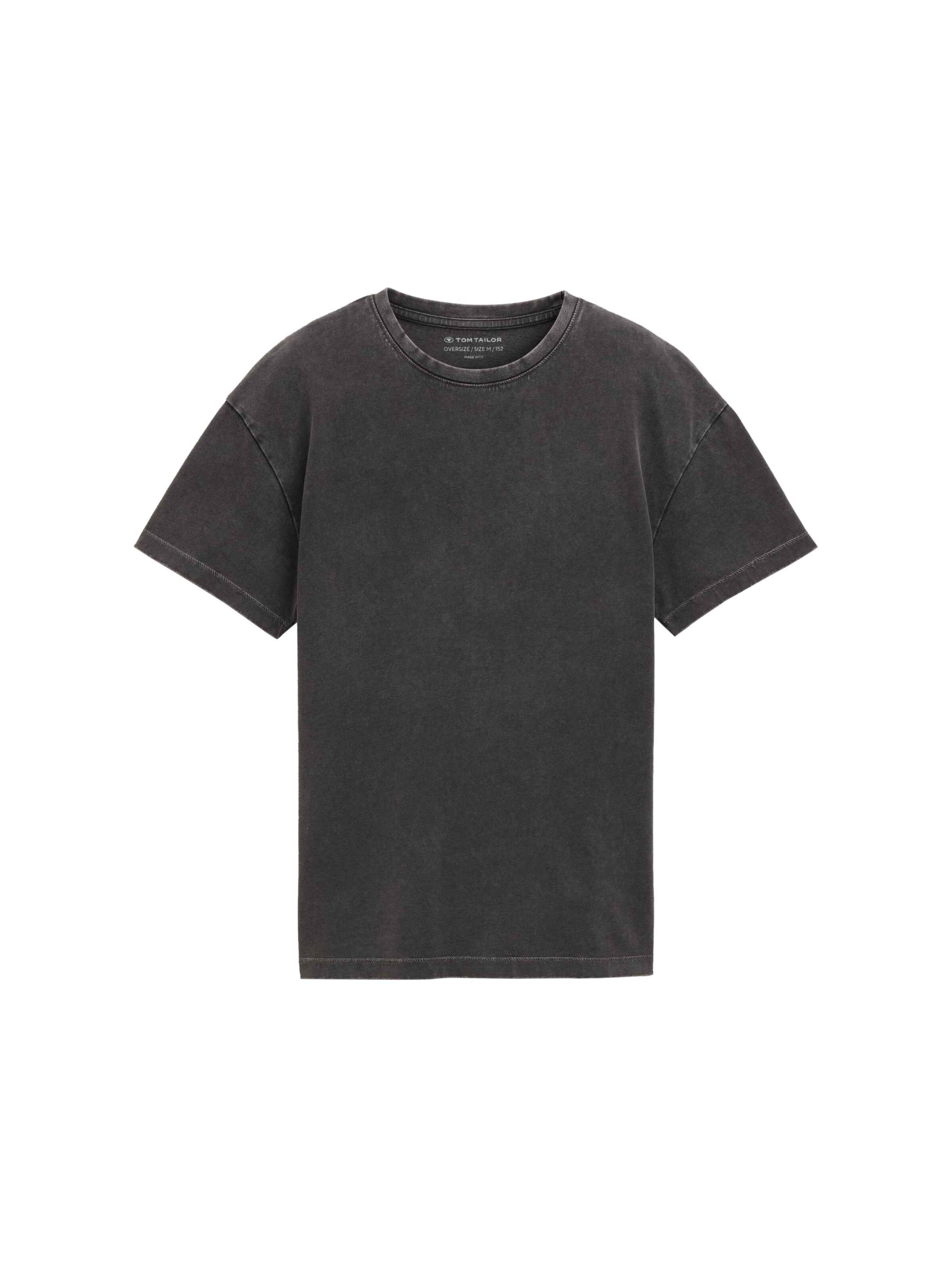 TOM TAILOR Shirt in Grey: front