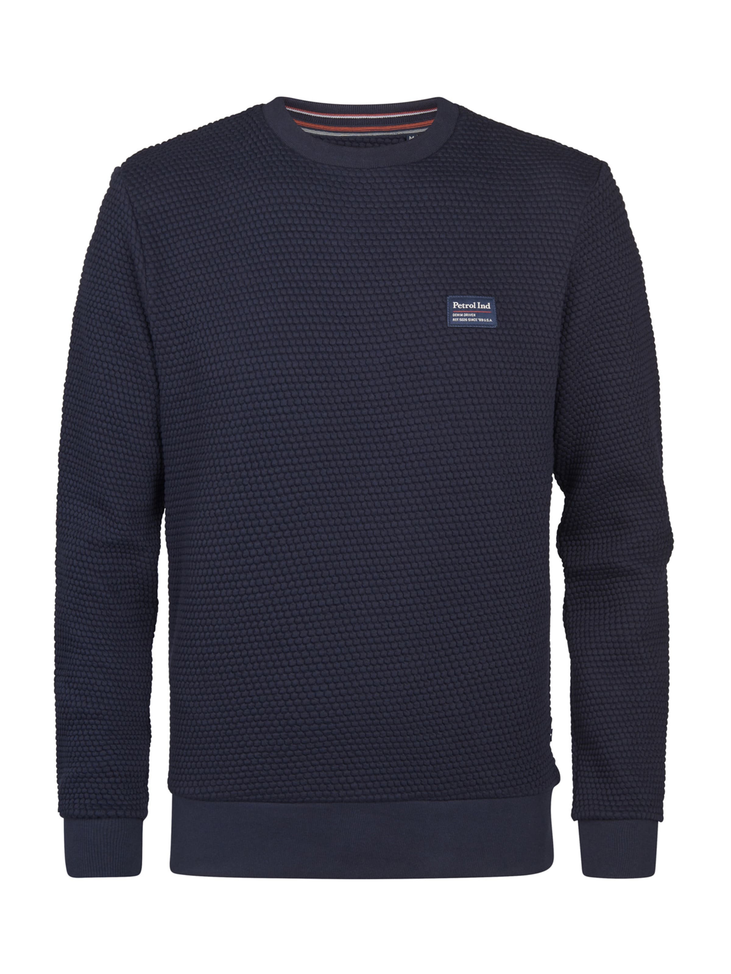Petrol Industries - Sudadera 'Gunnison' en azul: frente