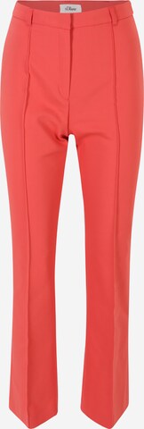 s.Oliver BLACK LABEL Slim fit Trousers in Pink: front