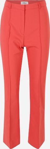 s.Oliver BLACK LABEL Slim fit Trousers in Pink: front