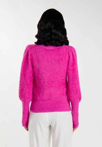 faina Пуловер в розово