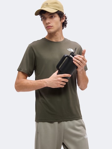 Tricou funcțional de la THE NORTH FACE pe verde