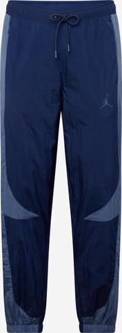 Jordan Zwężany krój Spodnie 'JAM WARM UP' w kolorze niebieski: przód