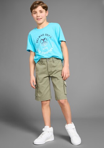 DELMAO Regular Pants in Green