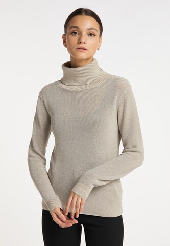 usha BLACK LABEL Pullover in Beige: predná strana