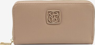 Porte-monnaies 'Iconic' Y Not? en beige : devant