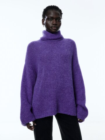 Pull-over 'Swantje' EDITED en violet : devant