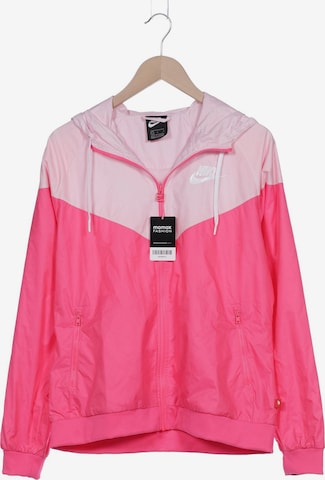 NIKE Jacket & Coat in L in Pink: front