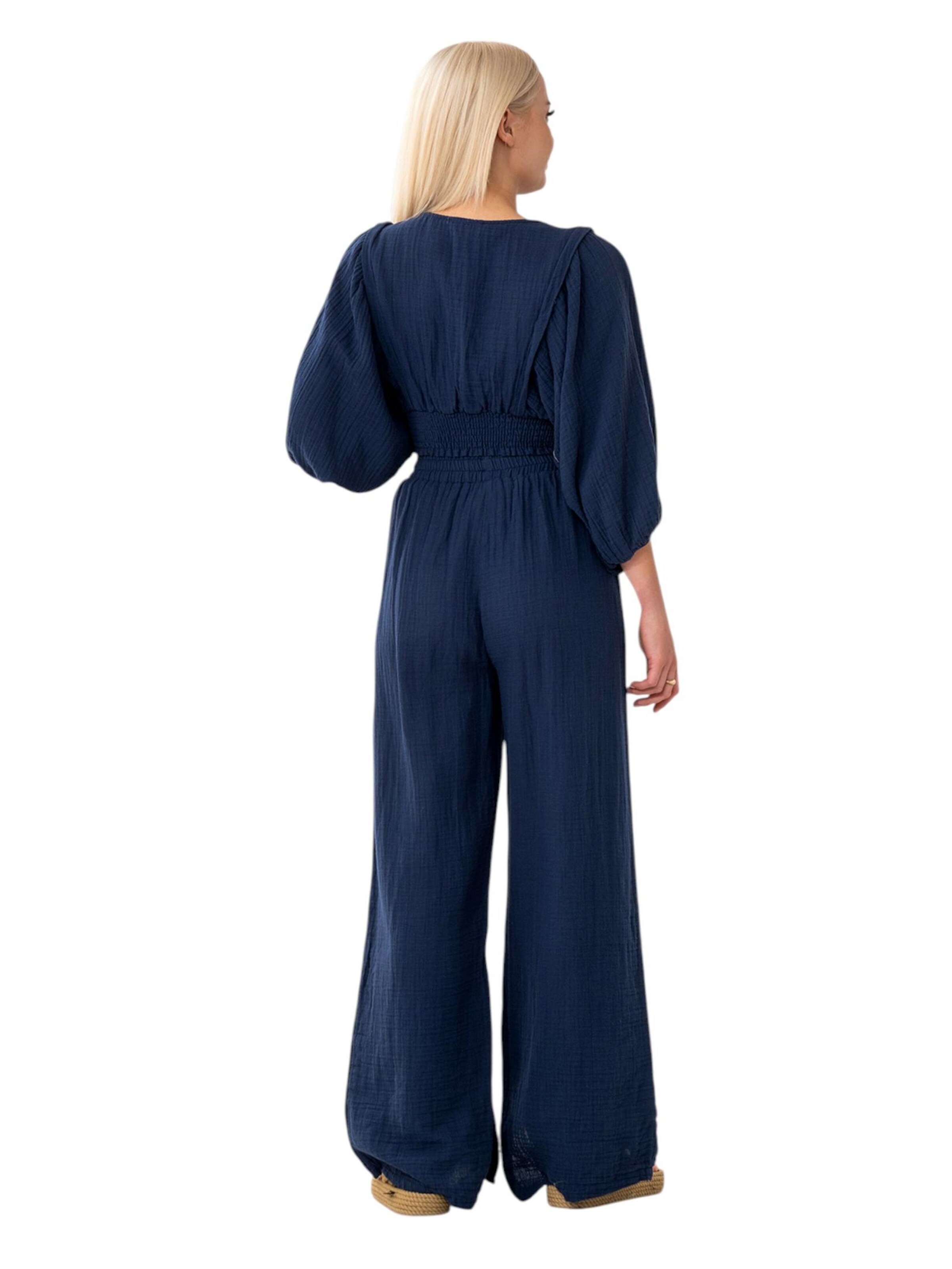 WENOR Hausanzug 'FLOWSET'‌ in Blau