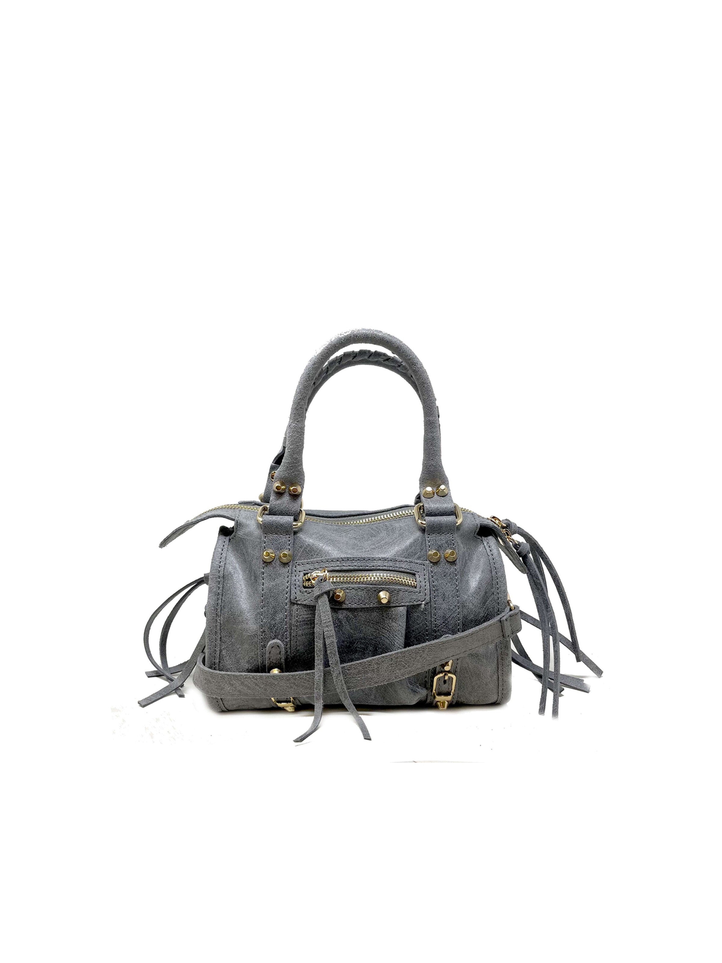 CHICCA BORSE Handtasche in Grau