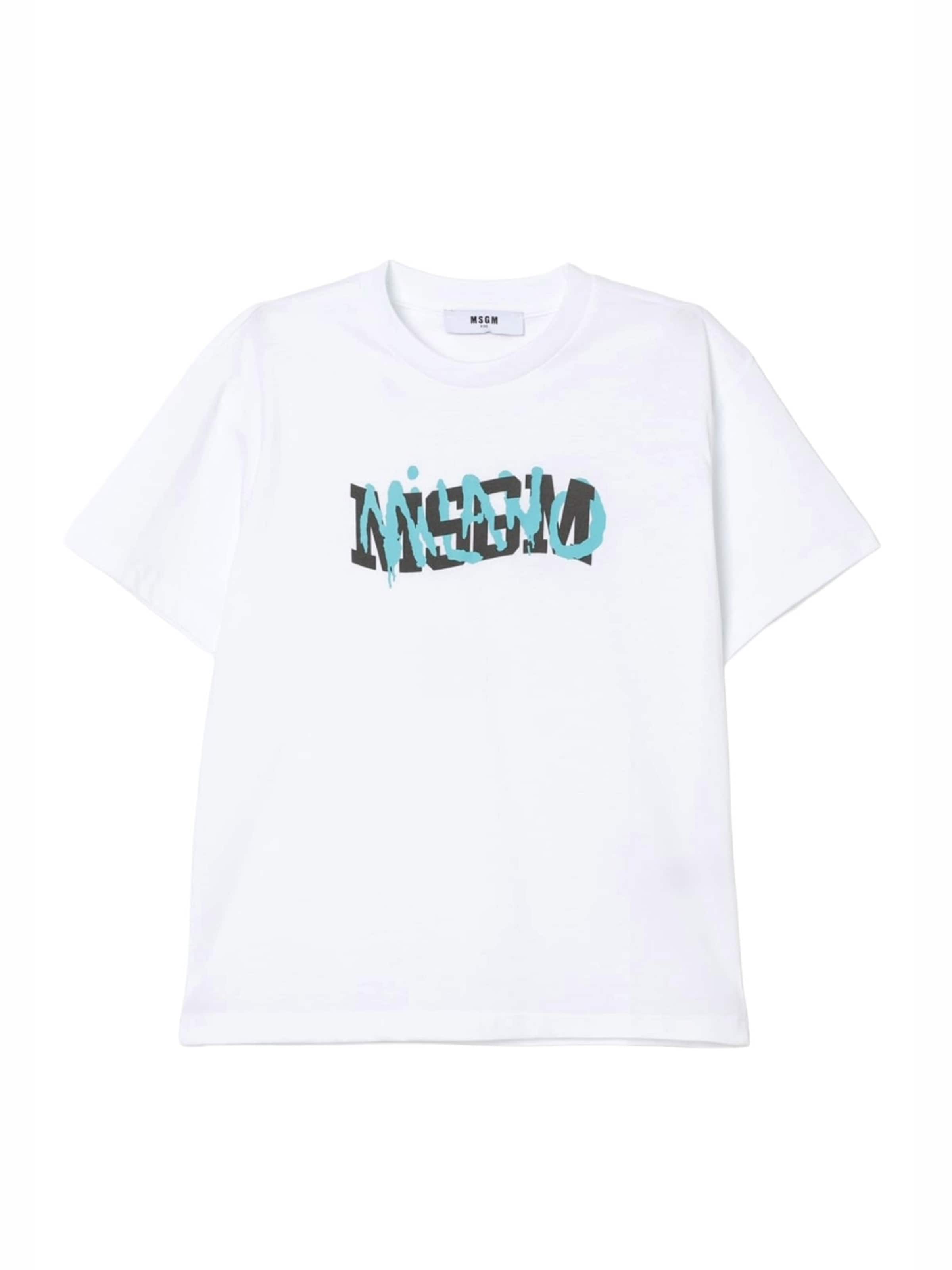 MSGM Shirt‌‌‌ in Weiß: Vorderseite