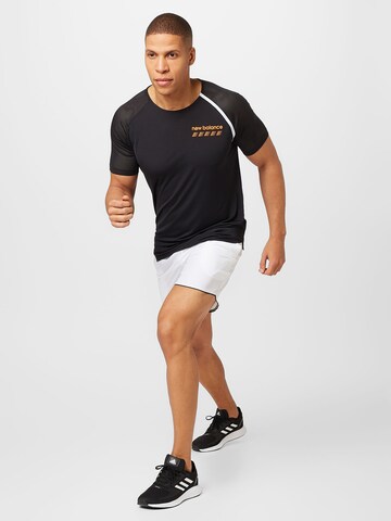 new balance Funkcionalna majica 'Accelerate Pacer' | črna barva