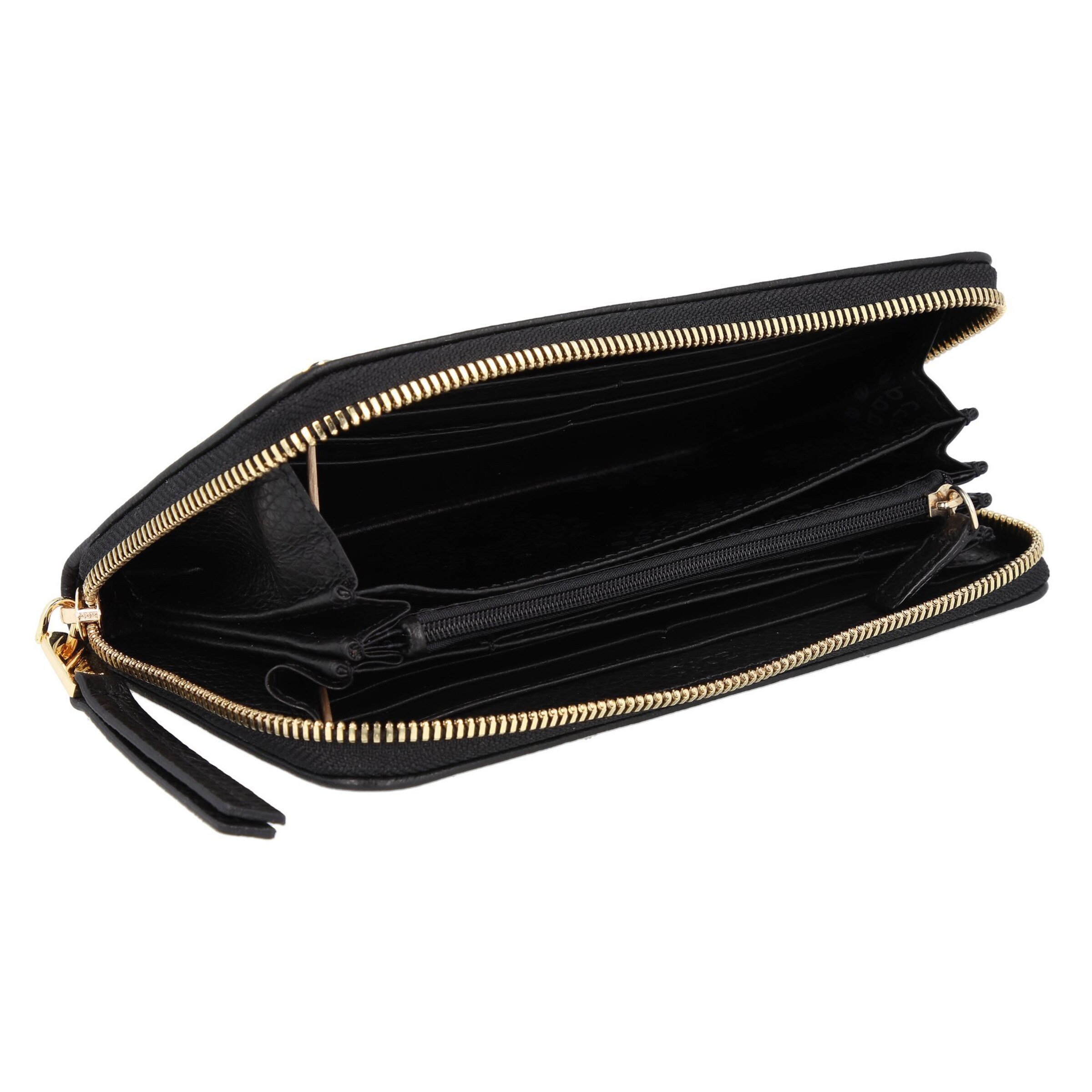 ABRO Portemonnee 'Adria ' in Zwart