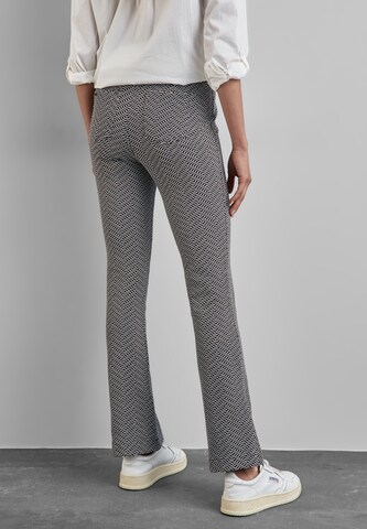 STREET ONE Flared Pants in Blue