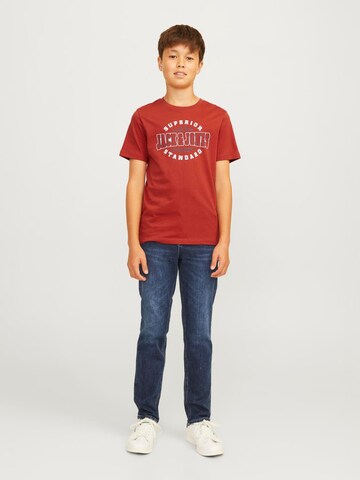 Maglietta di Jack & Jones Junior in rosso