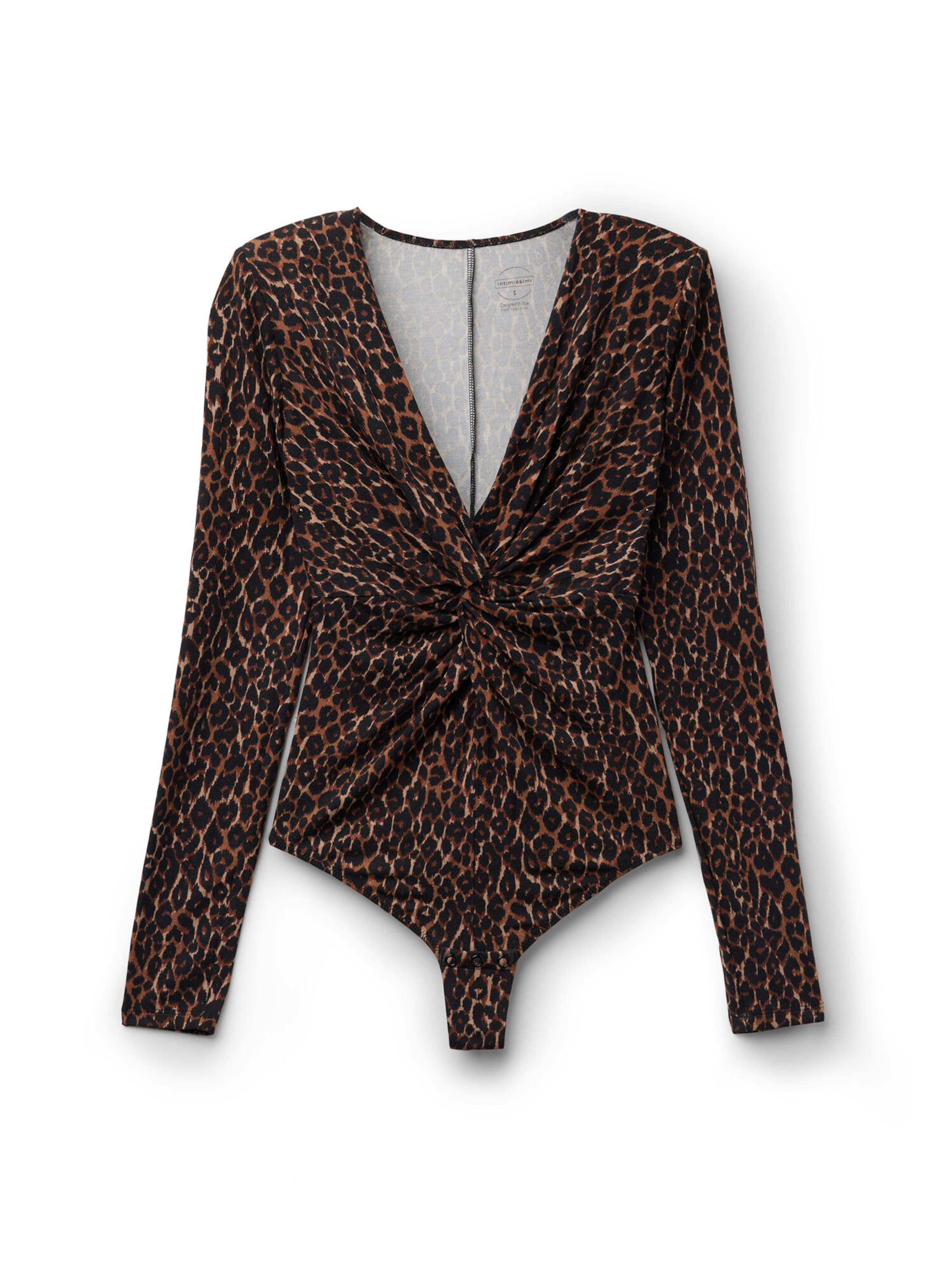 INTIMISSIMI Body in Braun: Vorderseite