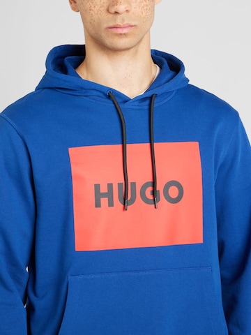 Bluză de molton 'Duratschi' de la HUGO Red pe albastru