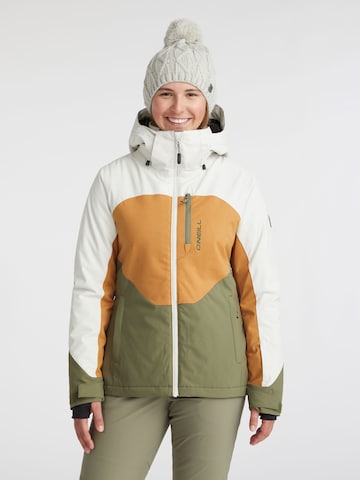 O'NEILL Outdoor Jacket in Beige: front