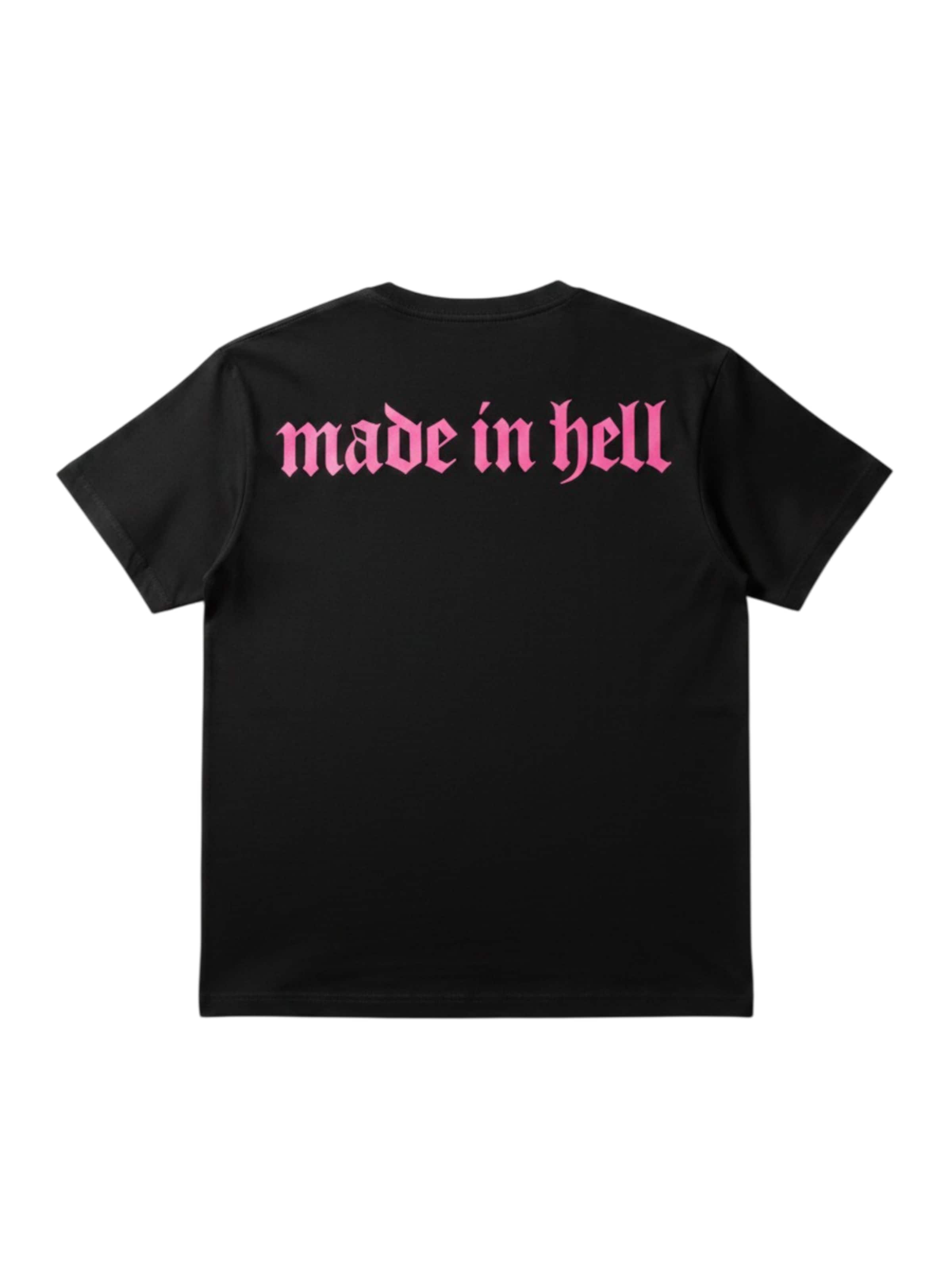 T-Shirt Kleidermafia en noir : devant
