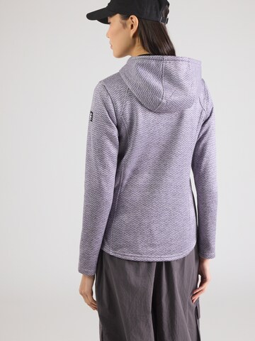 purpurinė KILLTEC Funkcinis flisinis džemperis 'KOW 5': galas