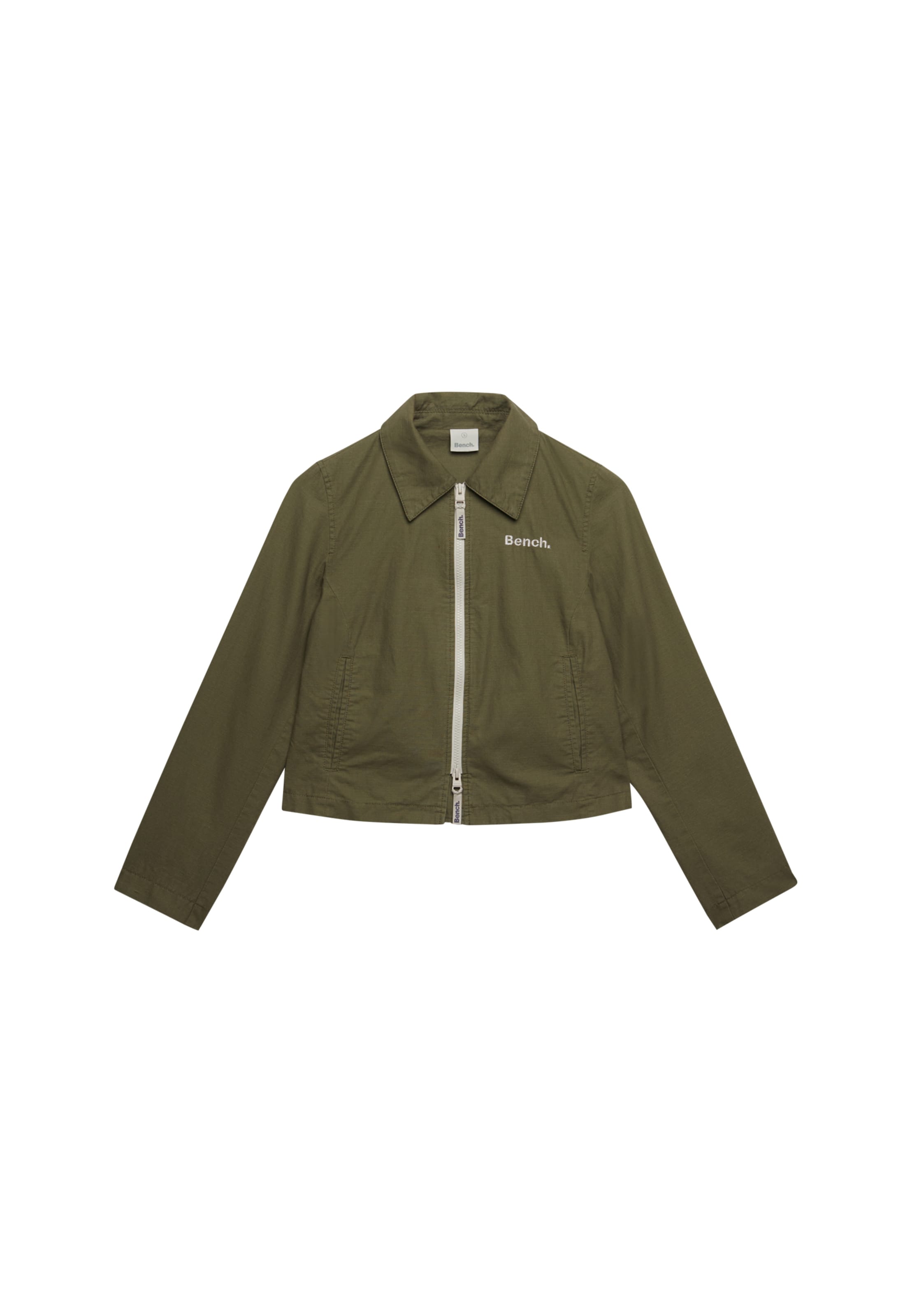 Veste mi-saison 'Bench x Superdry & Co' BENCH en vert : devant