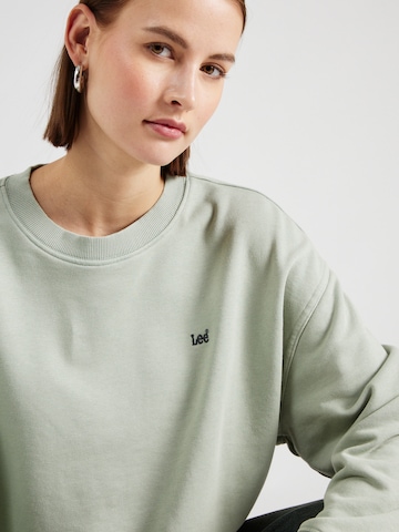 Lee Sweatshirt 'CREW SWS' in Grün