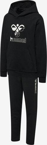 Hummel Sweatsuit in Black: front