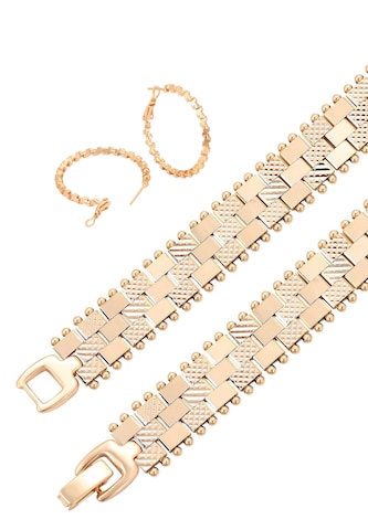 faina - Conjunto de joyería en oro