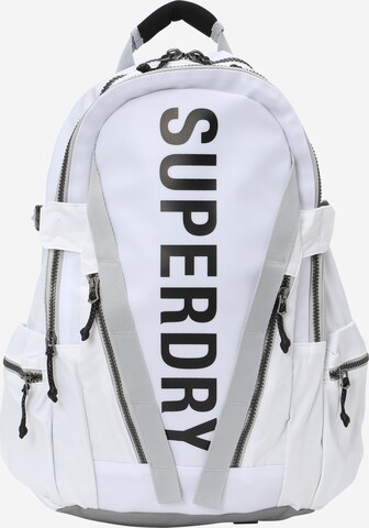 Superdry - Mochila 'Mountain Tarp' em branco