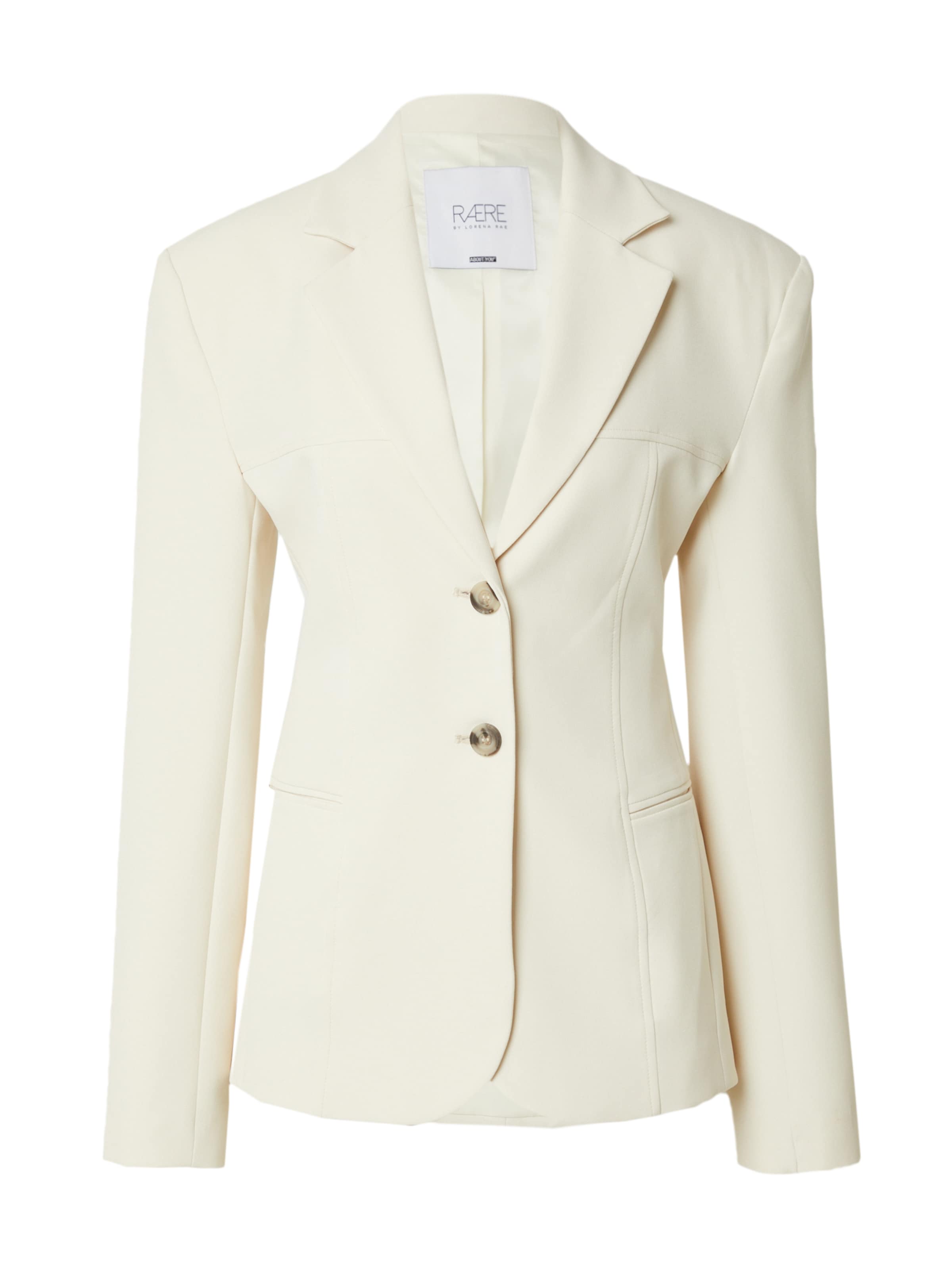 Blazer 'Cosima' RÆRE by Lorena Rae en blanc : devant