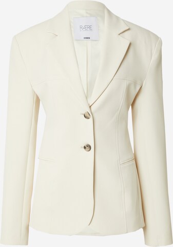 RÆRE by Lorena Rae Blazer 'Cosima' in White: front