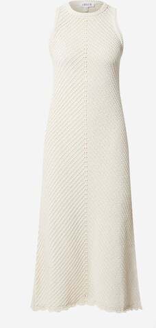 EDITED Knit dress 'Leila' in Beige: front