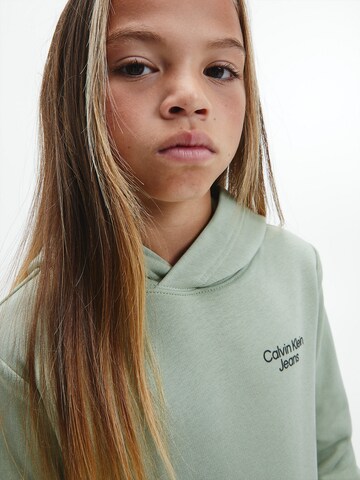 Calvin Klein Jeans Sweatshirt in Green