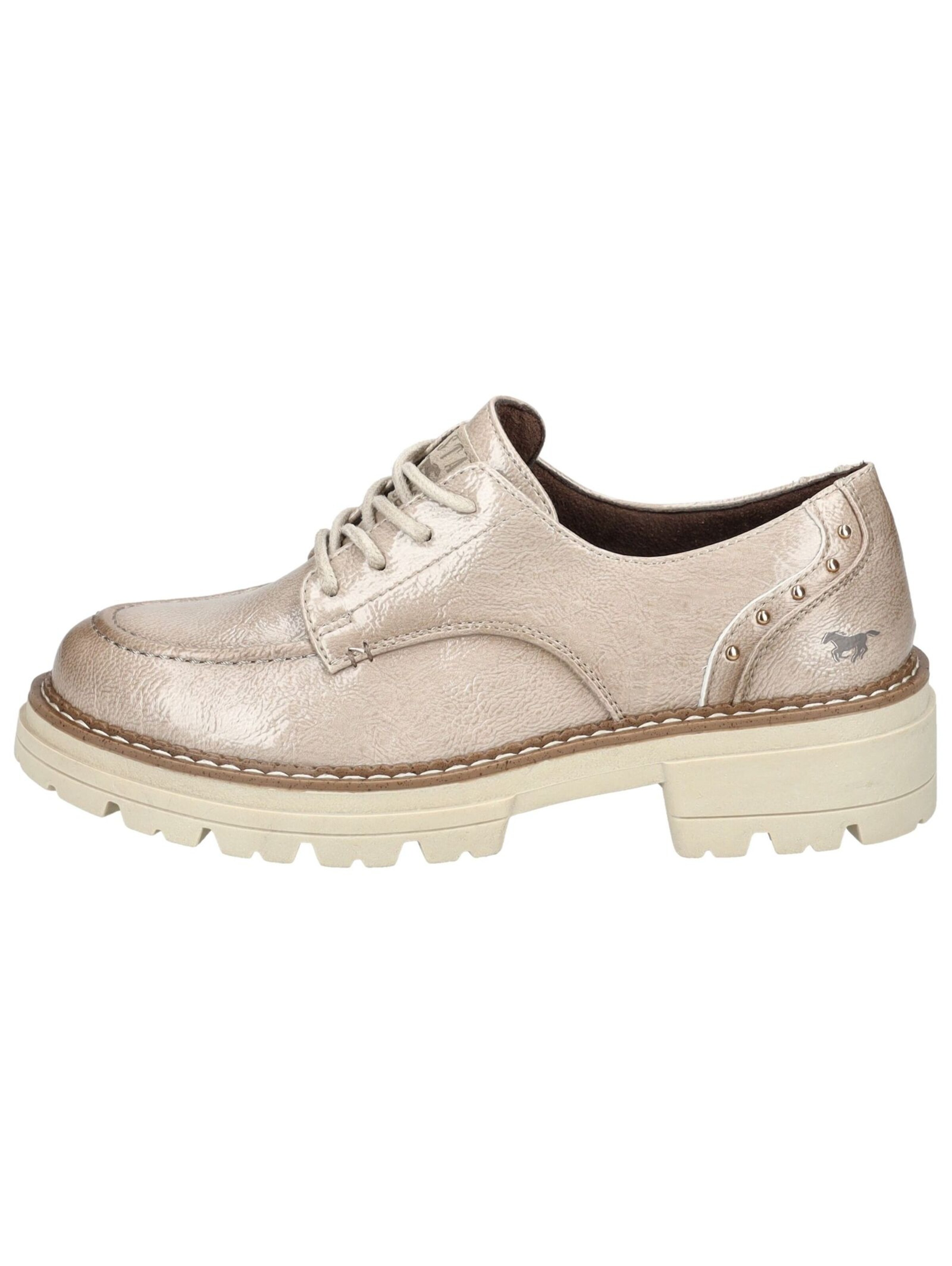 MUSTANG Veterschoen in Grijs