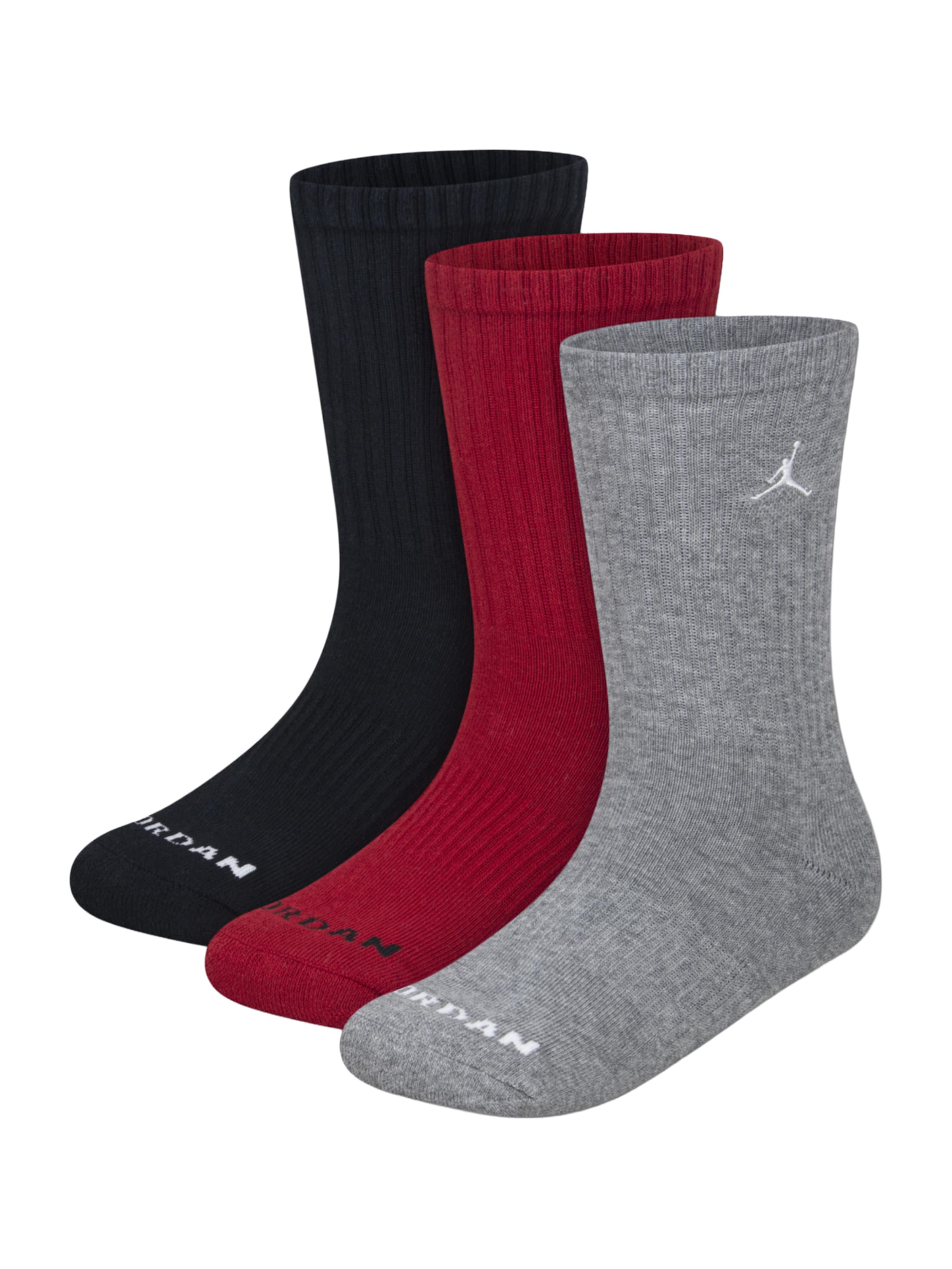 Jordan Носки в Серый: спереди