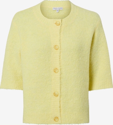 Cardigan Marie Lund en jaune : devant