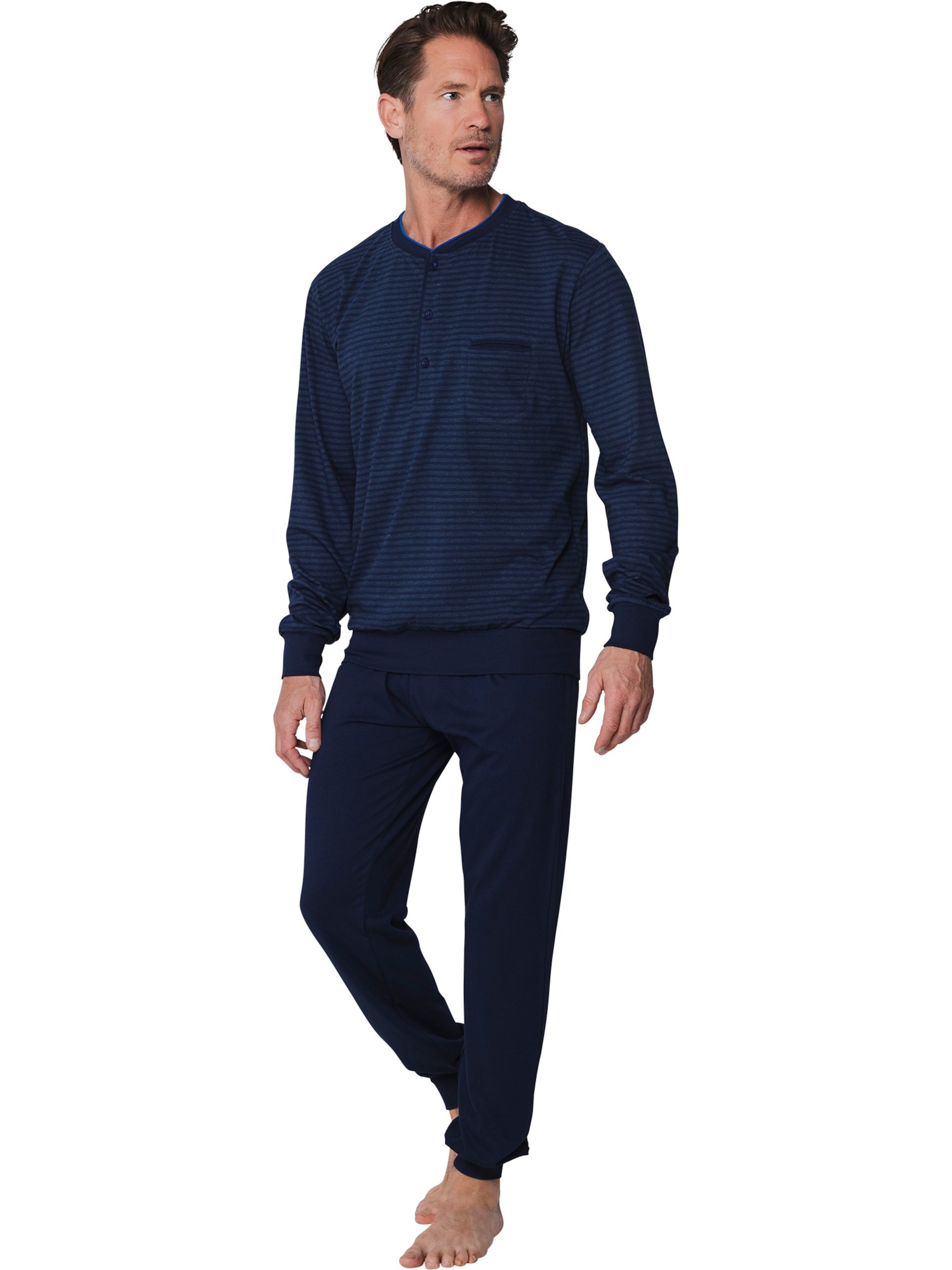 Pastunette Pyjama lang in Blauw