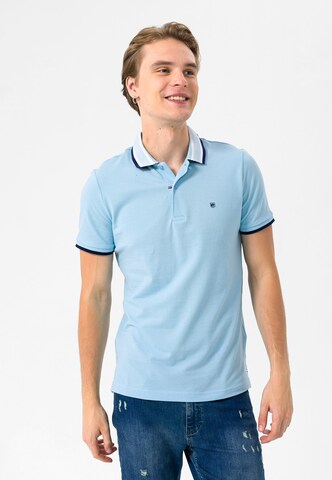 T-Shirt Felix Hardy en bleu : devant