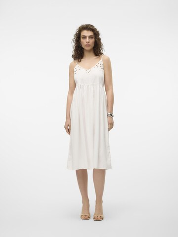 VERO MODA Kjole 'VERA' i hvid